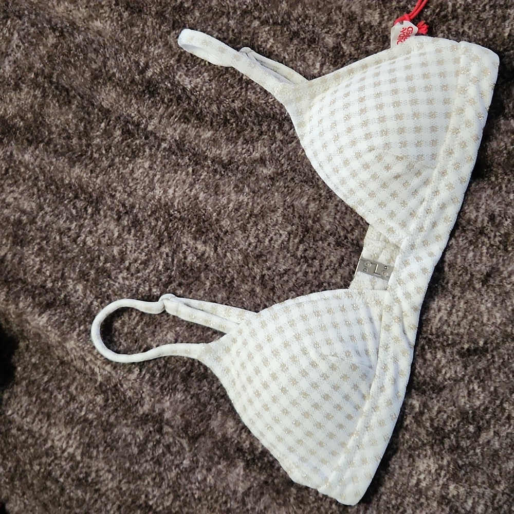 Bikini top (S) "Solid & Striped"-brand